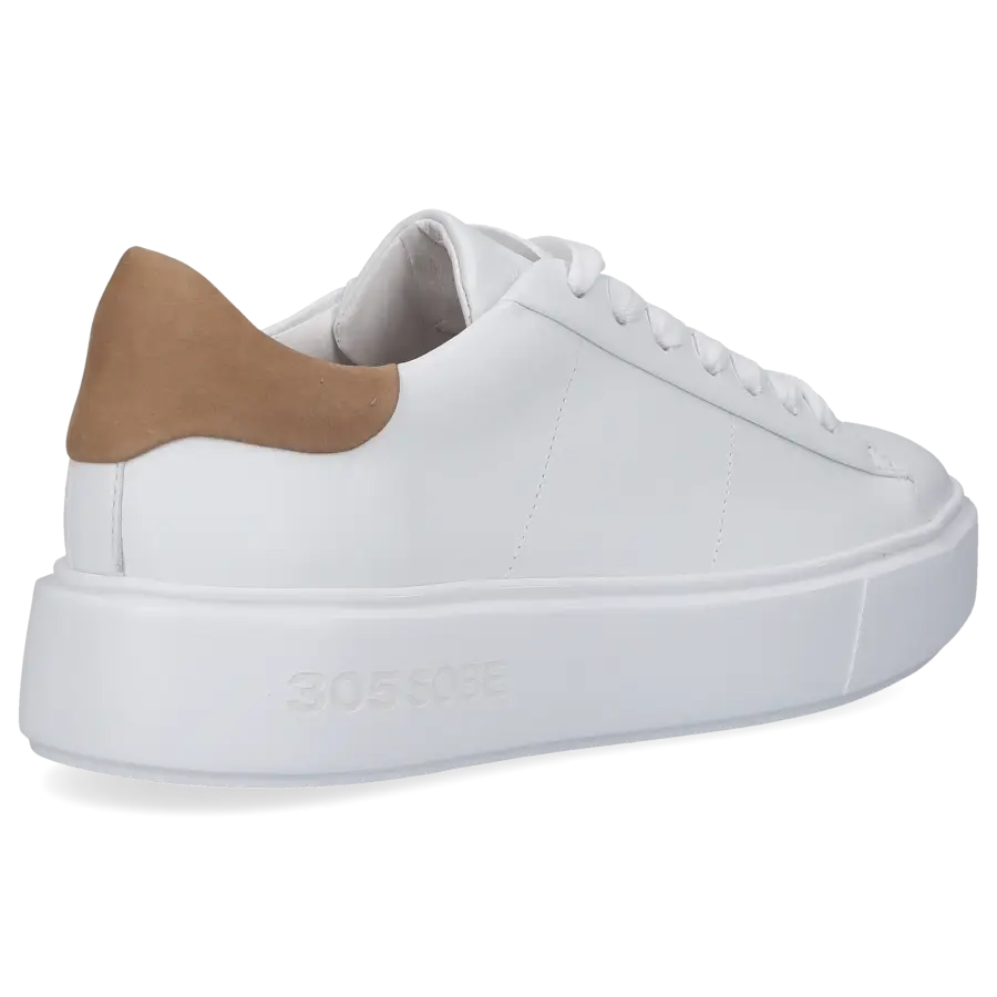 305 SOBE - Sneaker low CAPO Kalbsleder - weiß