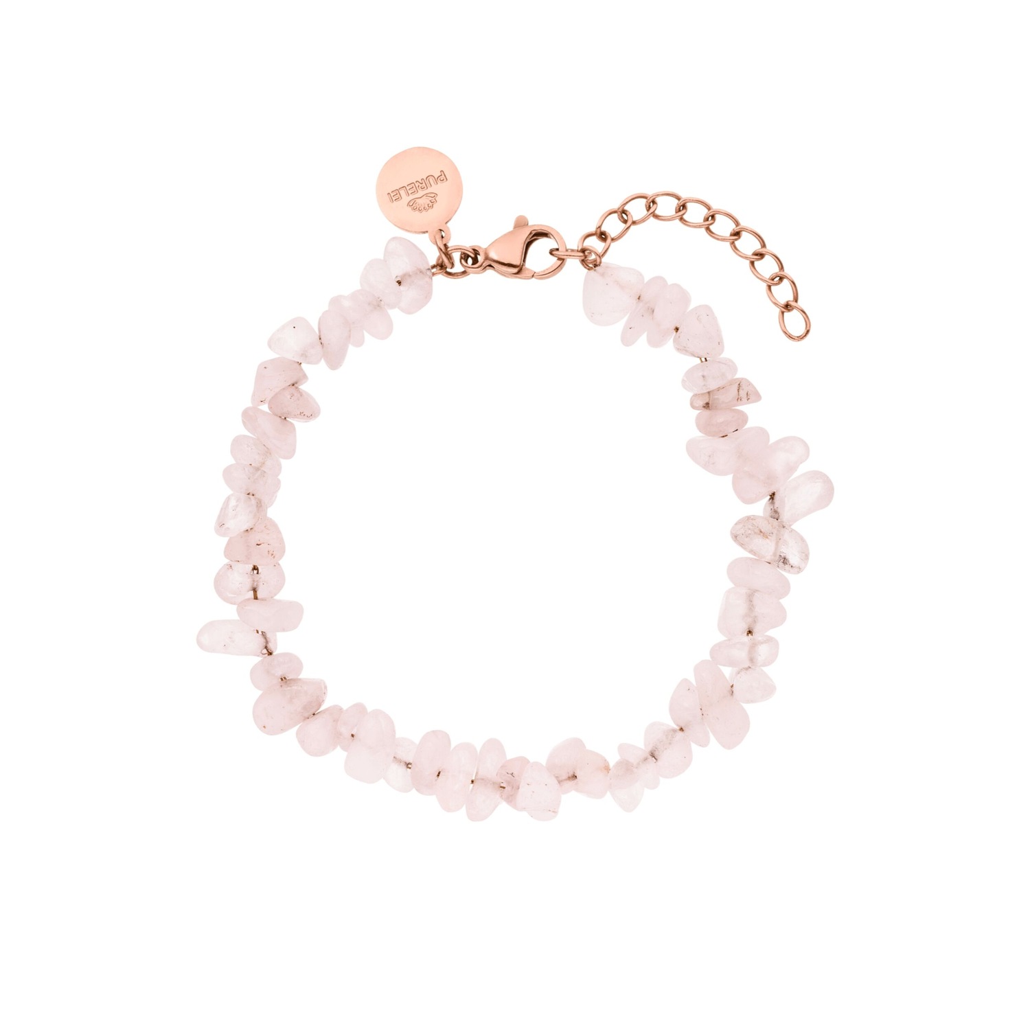 Armband Rose Quartz aus natürlichem Rosenquarz