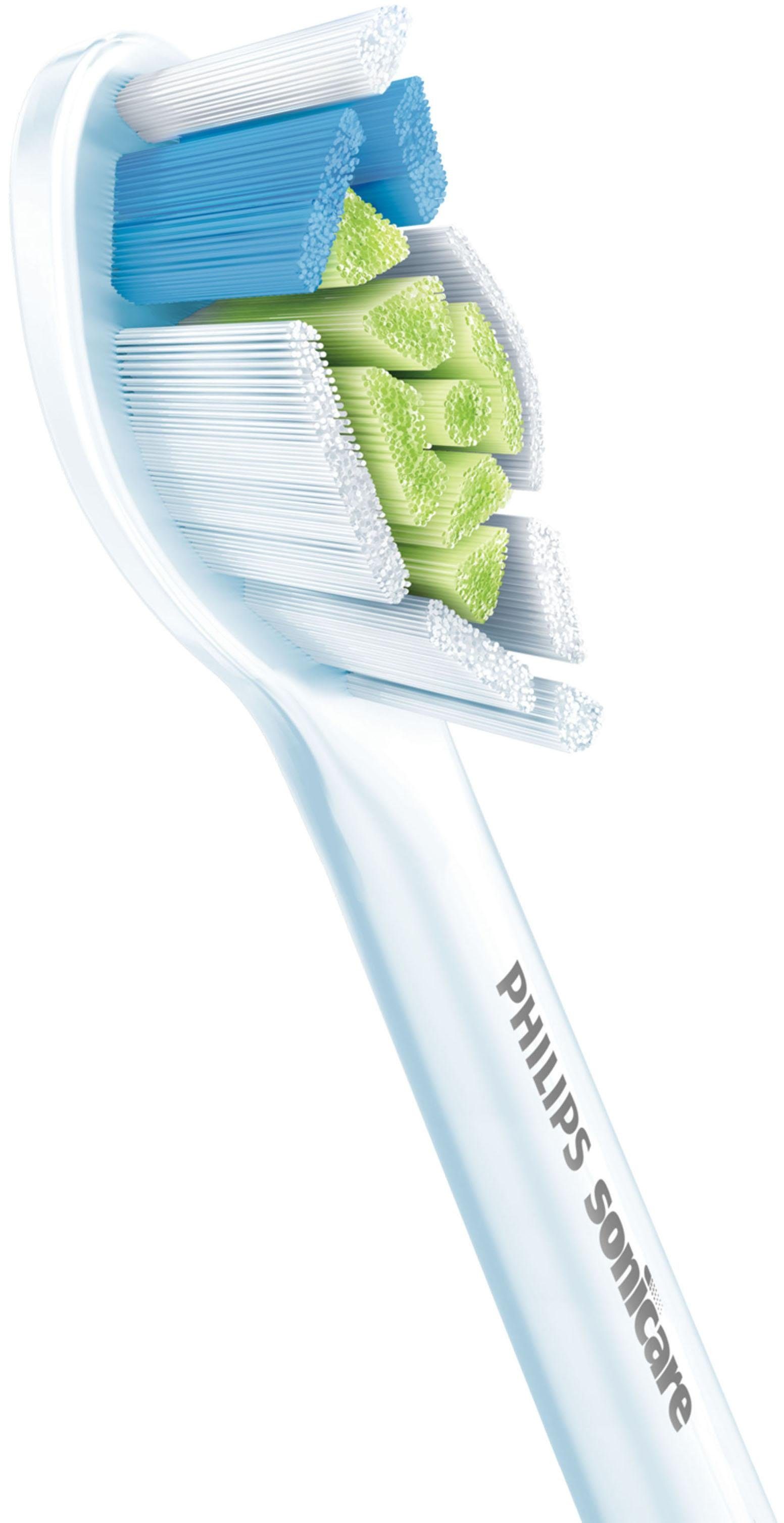 Philips Sonicare Aufsteckbürsten Optimal White Standard, für besonderes weiße Zähne