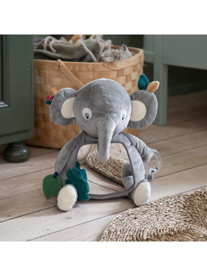 Sebra Aktivitätsspielzeug Finley der Elefant in Grau günstig kaufen onesize