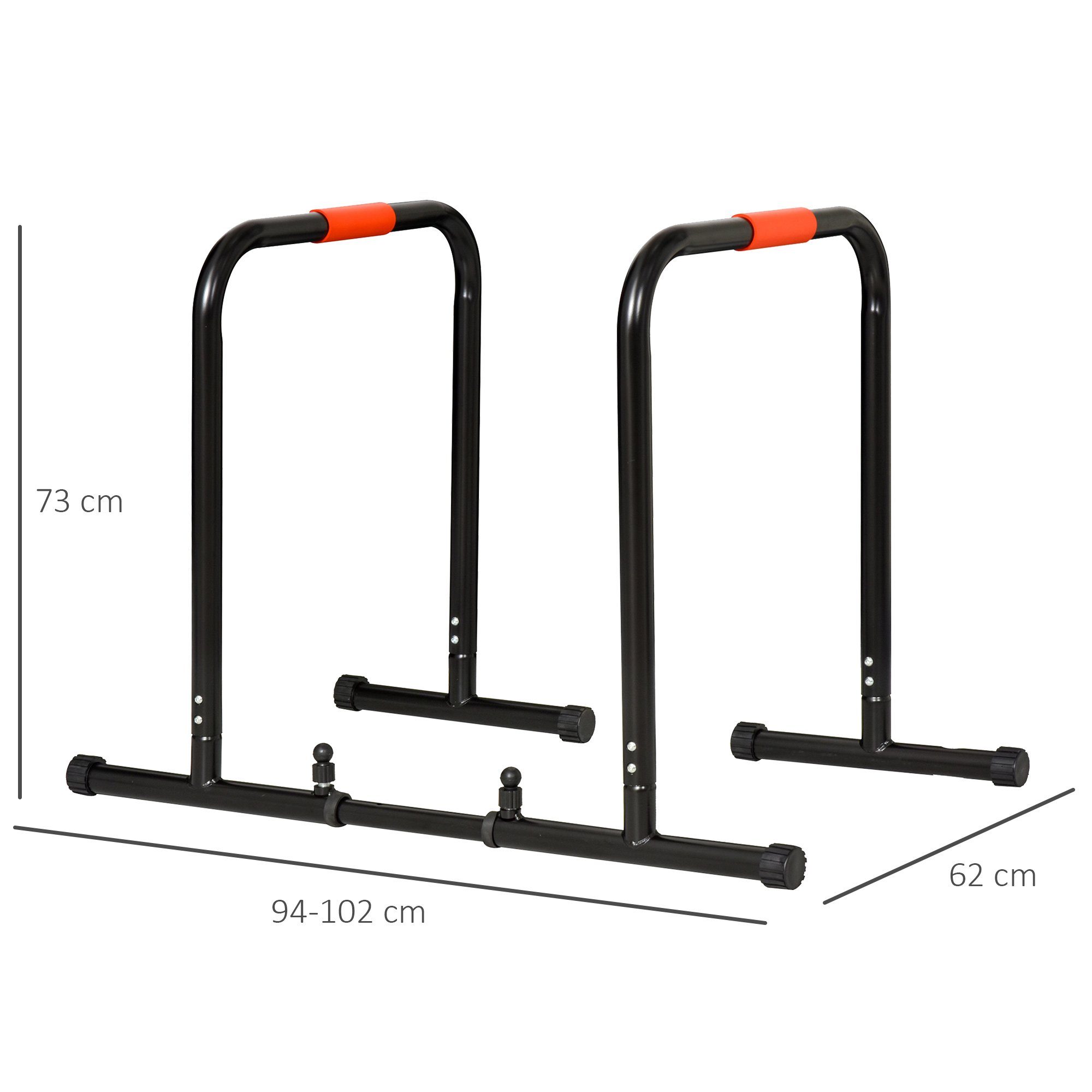 HOMCOM Trainingsstation Dip-Stangen