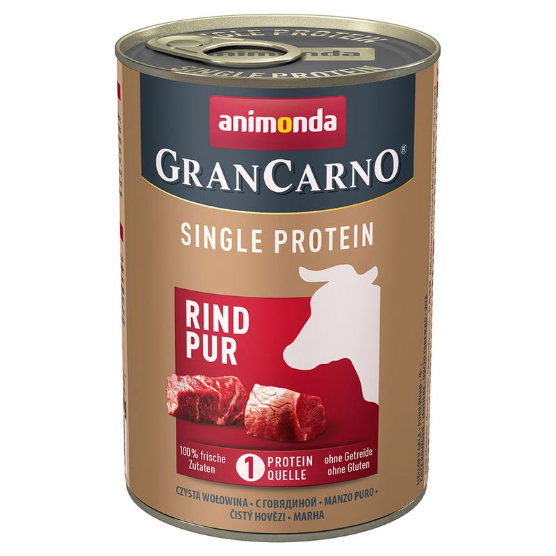animonda GranCarno Adult Single Protein 6 x 400 g
