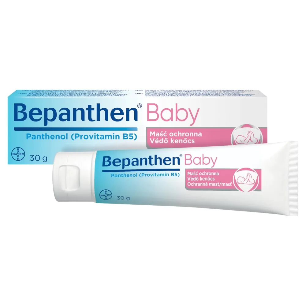 Bepanthen Baby Beskyttende Salve fra den første levedag, 30 g