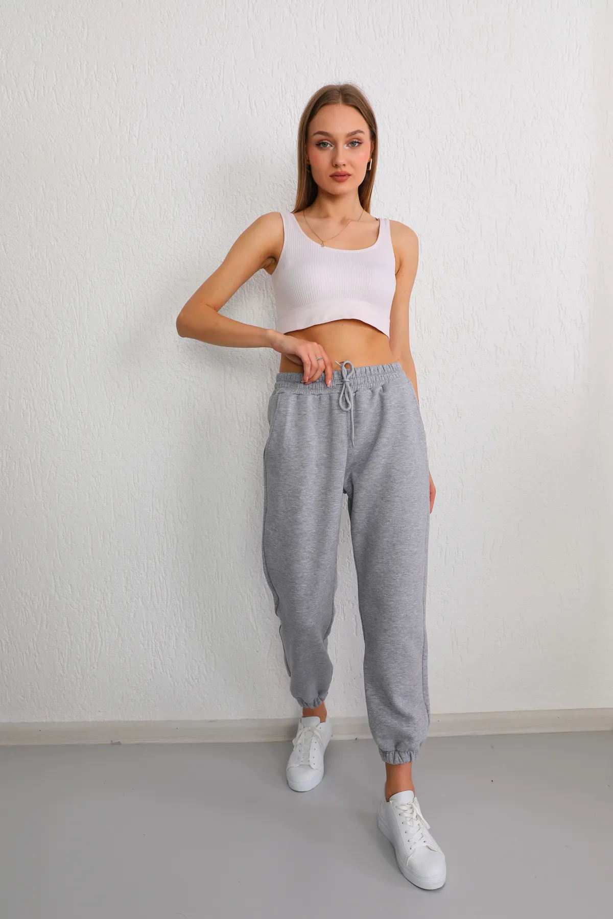 BİKELİFE  Jogginghose - Grau - Jogger