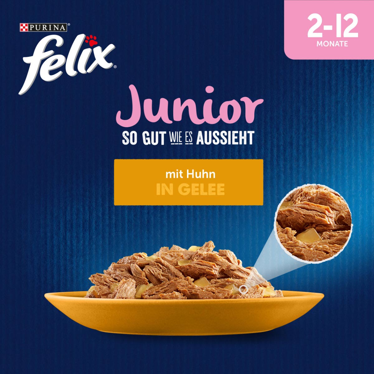 FELIX So gut wie es aussieht in Gelee Junior mit Huhn