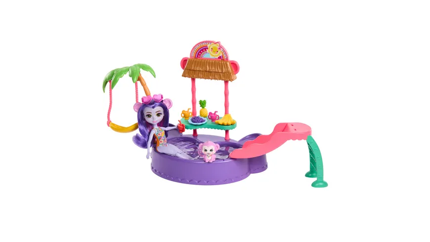 Enchantimals New Spring Monkey Pool