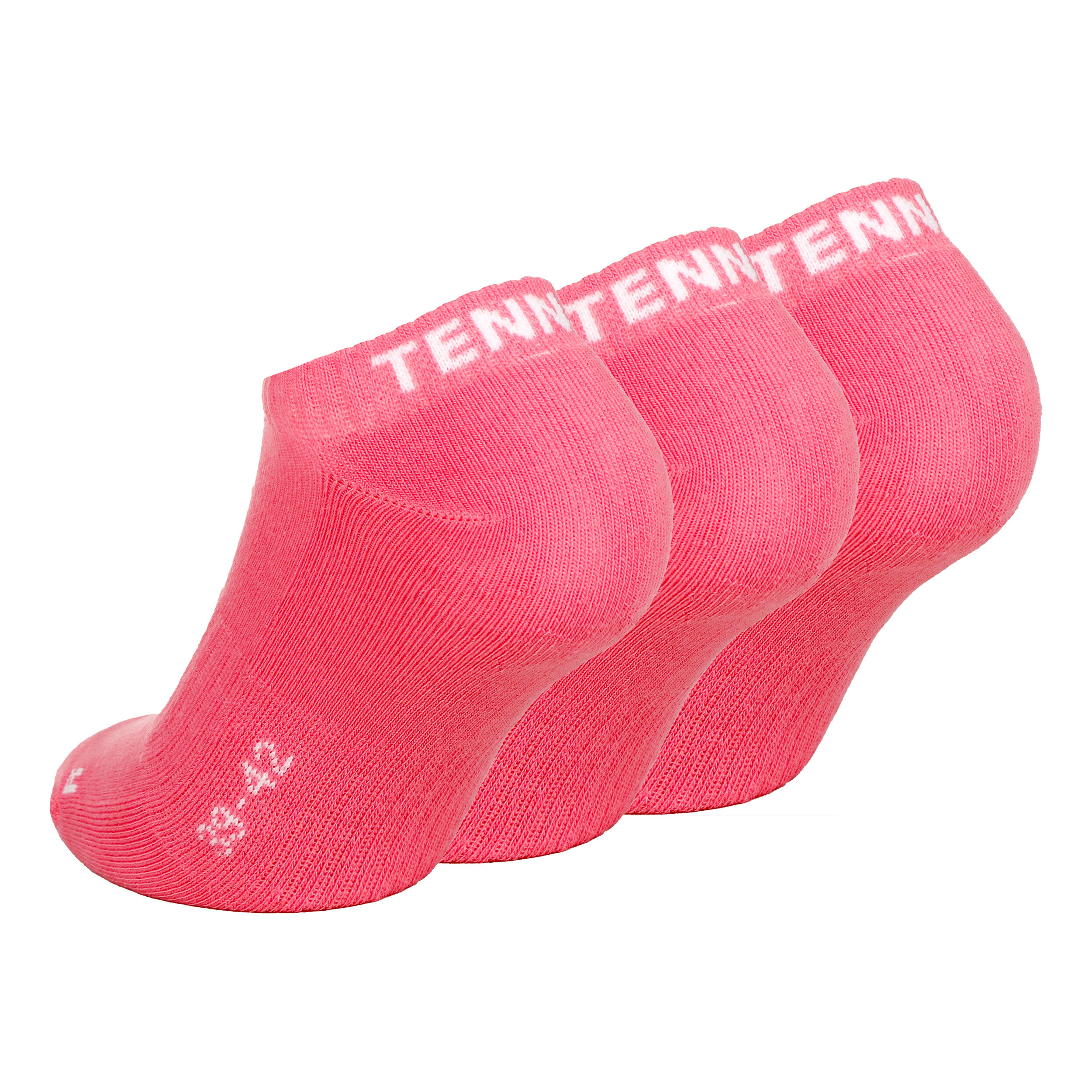 Tennissocken 3er Pack - Pink, Weiß