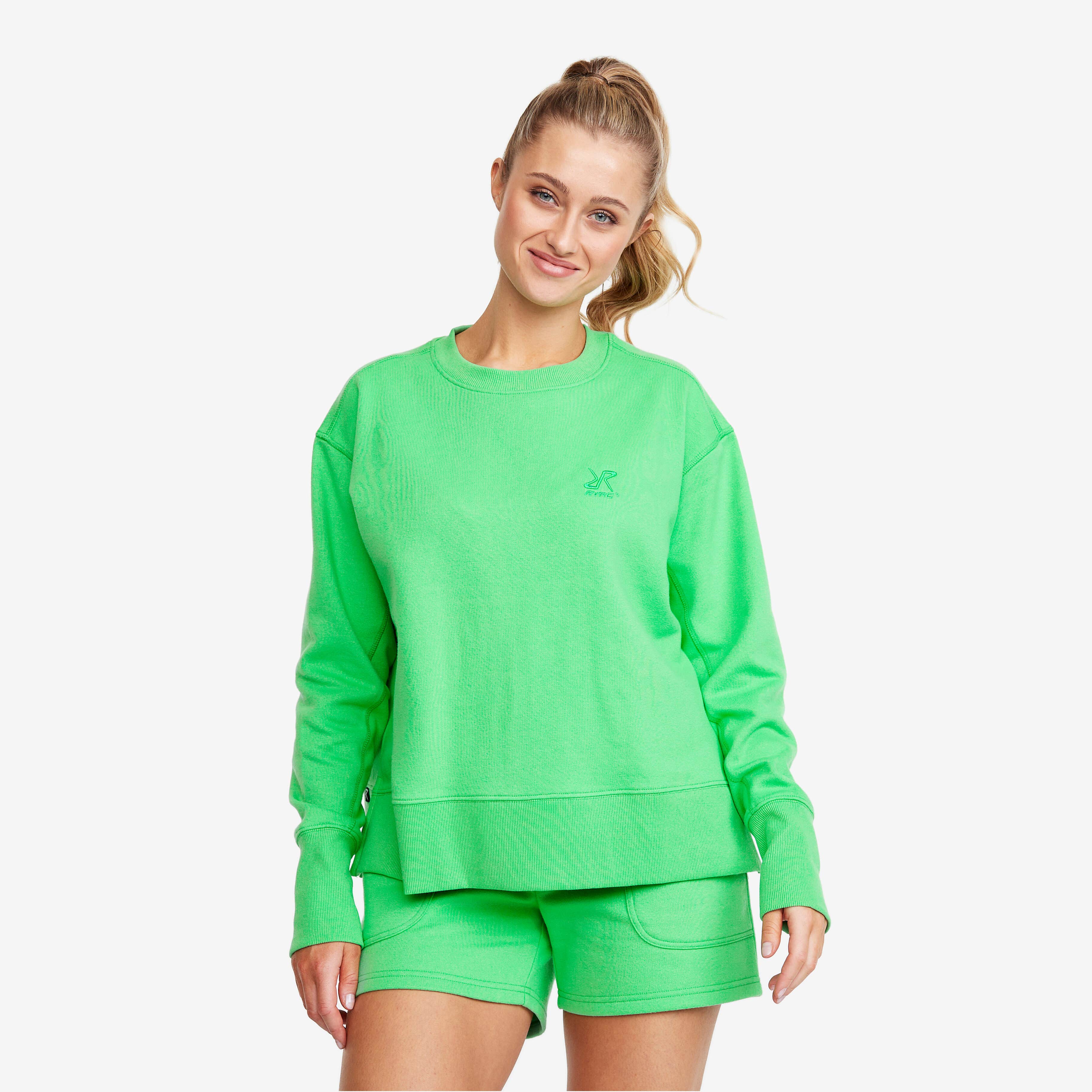Lounge Sweater Femme Irish Green