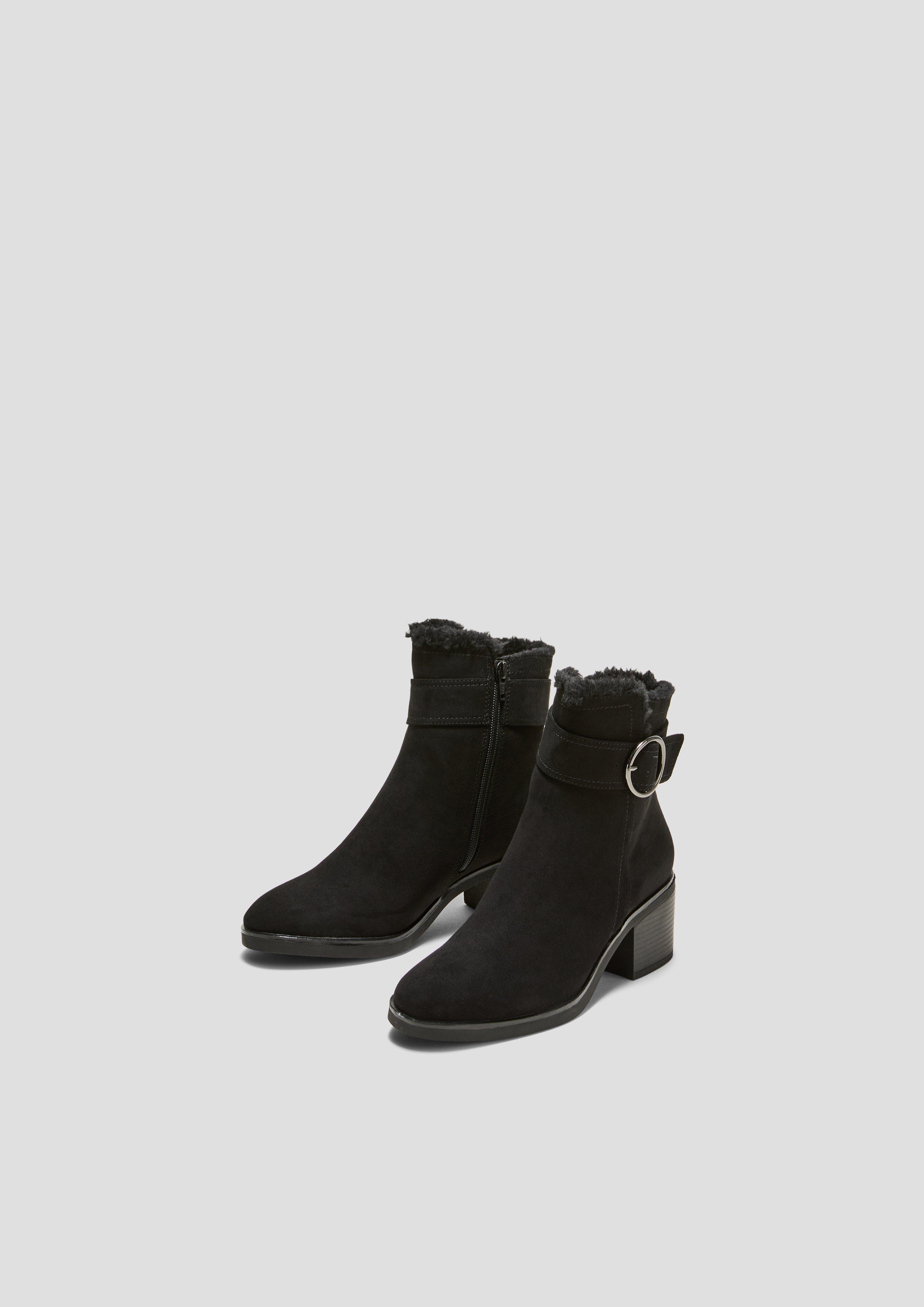 Stiefeletten in Wildleder-Optik  6008573-001
