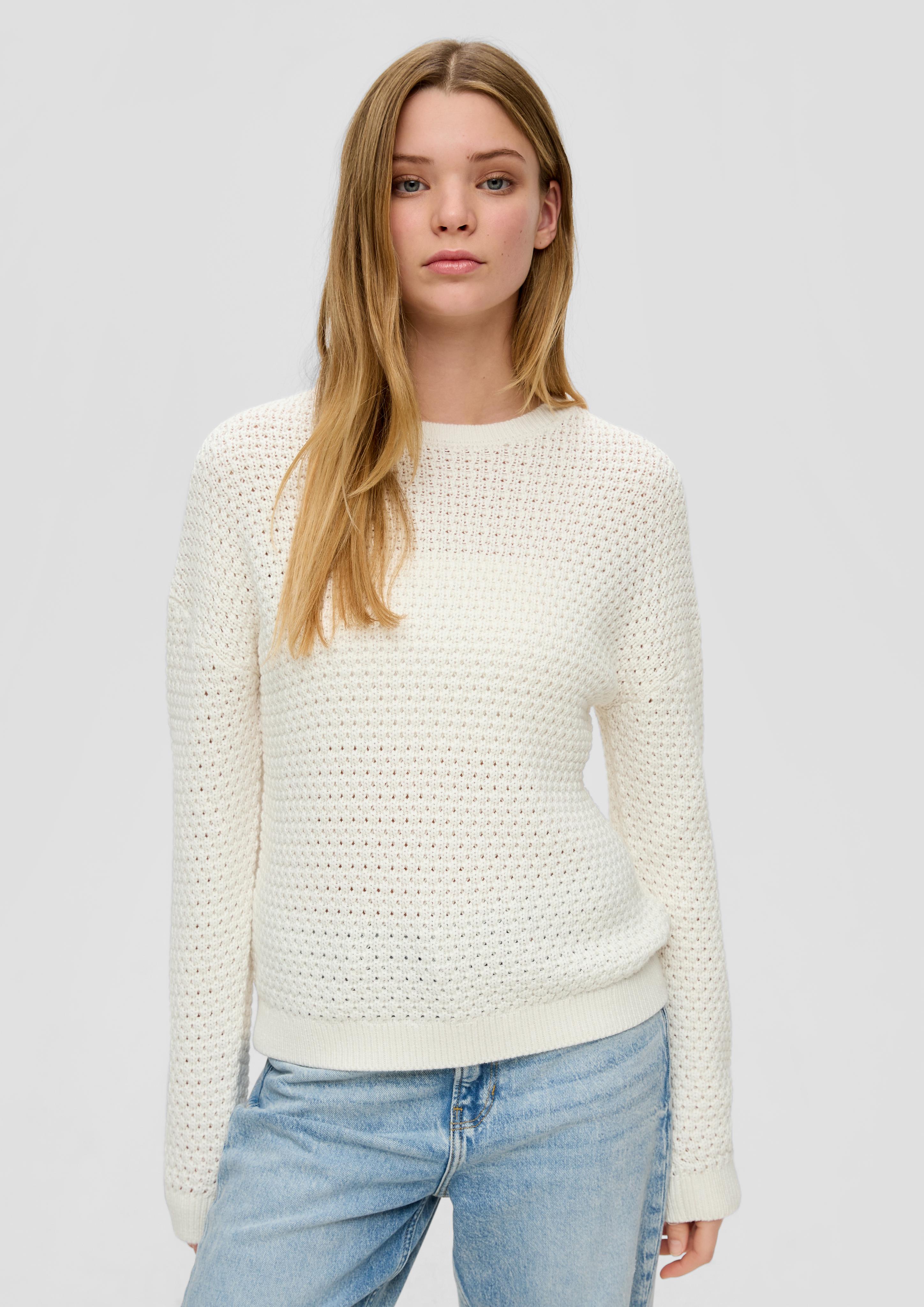 Pullover mit Strickmuster  2138022-0200
