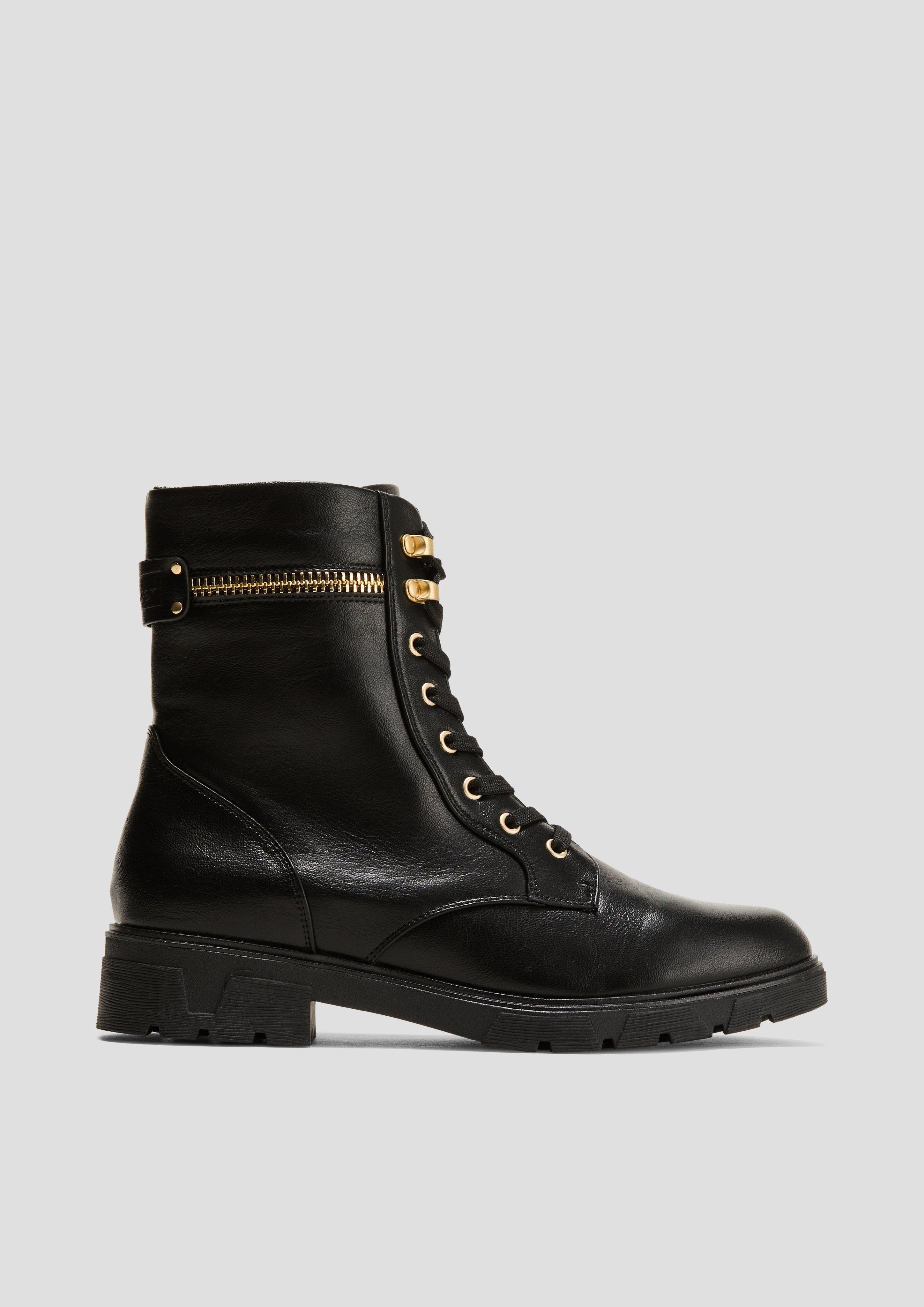 Stiefel mit Reißverschluss-Detail  6008267-001
