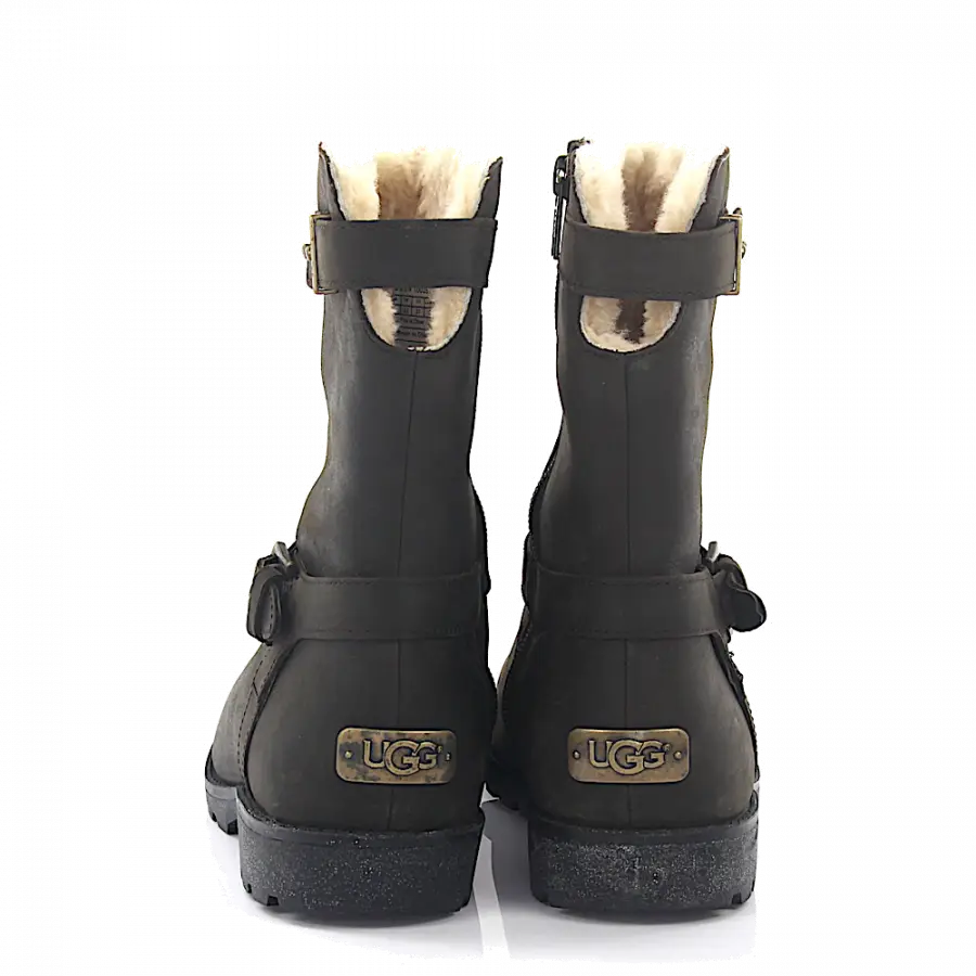 UGG - Stiefeletten Nubukleder - braun