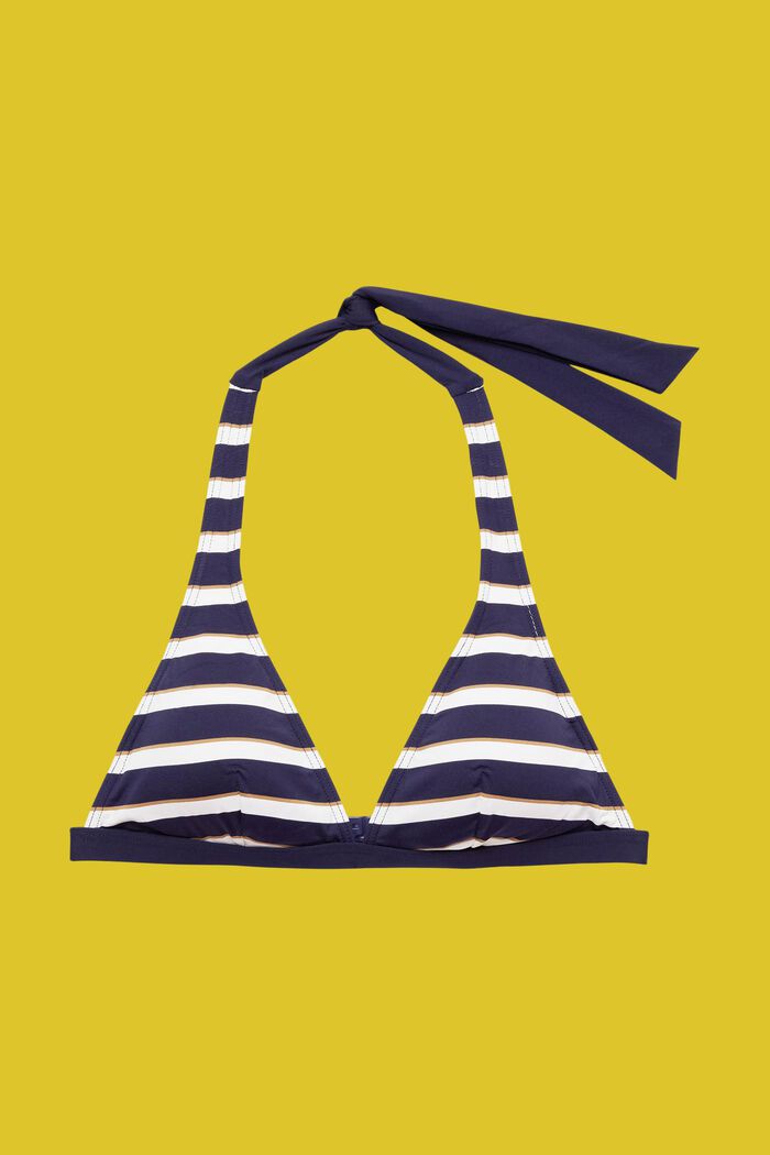 Wattiertes Neckholder-Bikinitop