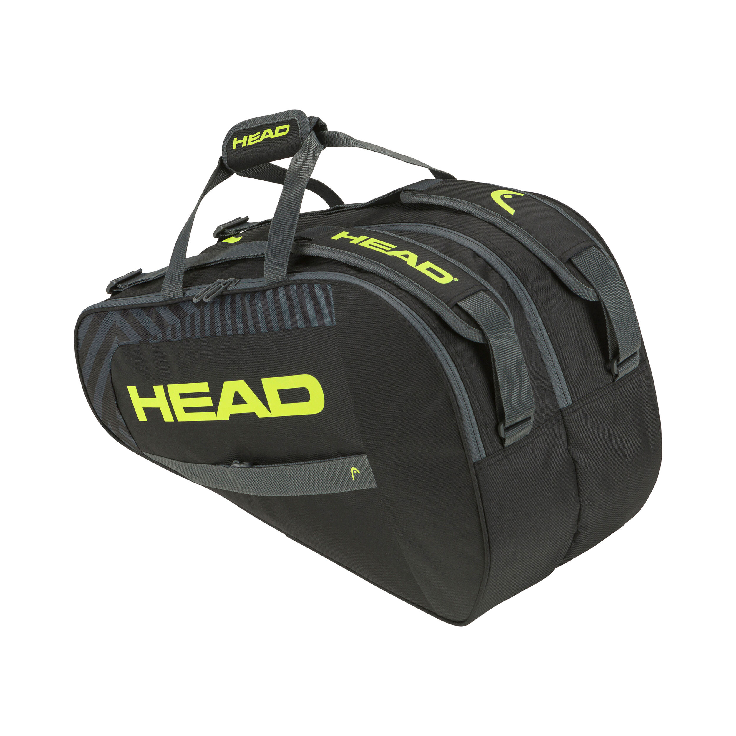 Base M Padelschlägertasche - Schwarz, Gelb
