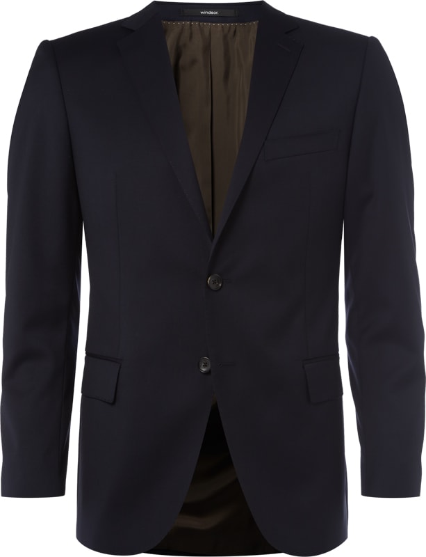 Regular Fit Sakko mit Reverskragen Modell 'SERA' in marineblau