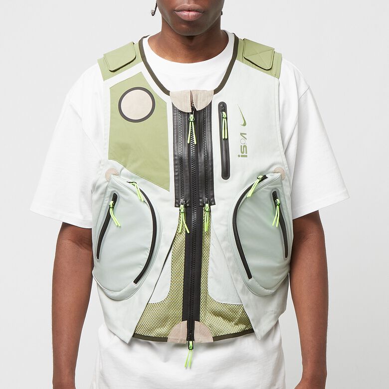 NIKE U Nrg Ispa Vest 2.0 light silver/alligator/sequoia