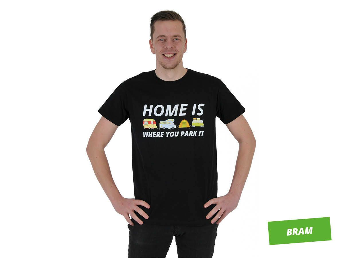 Obelink Home is where you park it T-shirt