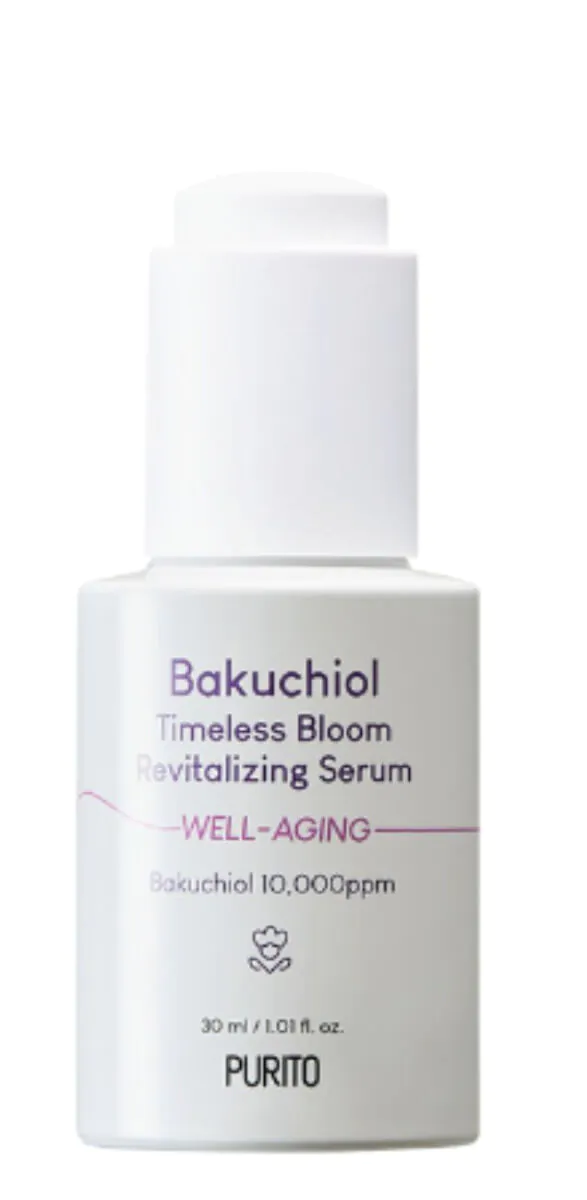 Purito Bakuchiol Timeless Bloom revitalizacijski serum s Bakuchiolom