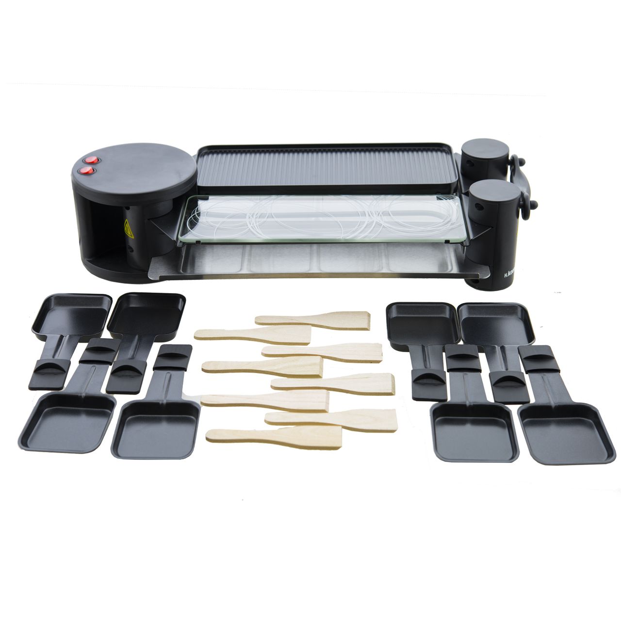 H.Koenig Raclette RP360 für 8 Personen