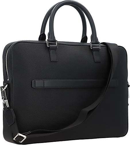 TOMMY HILFIGER TH Coated Canvas Aktentasche 41 cm Laptopfach