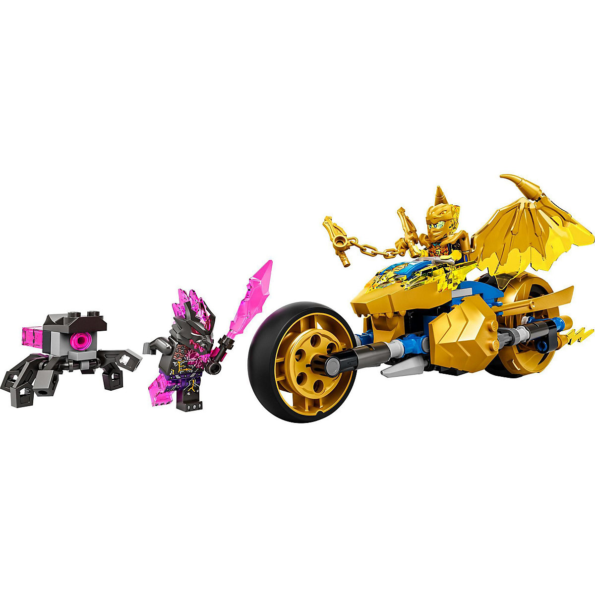 LEGO® Ninjago 71768 Jays Golddrachen-Motorrad