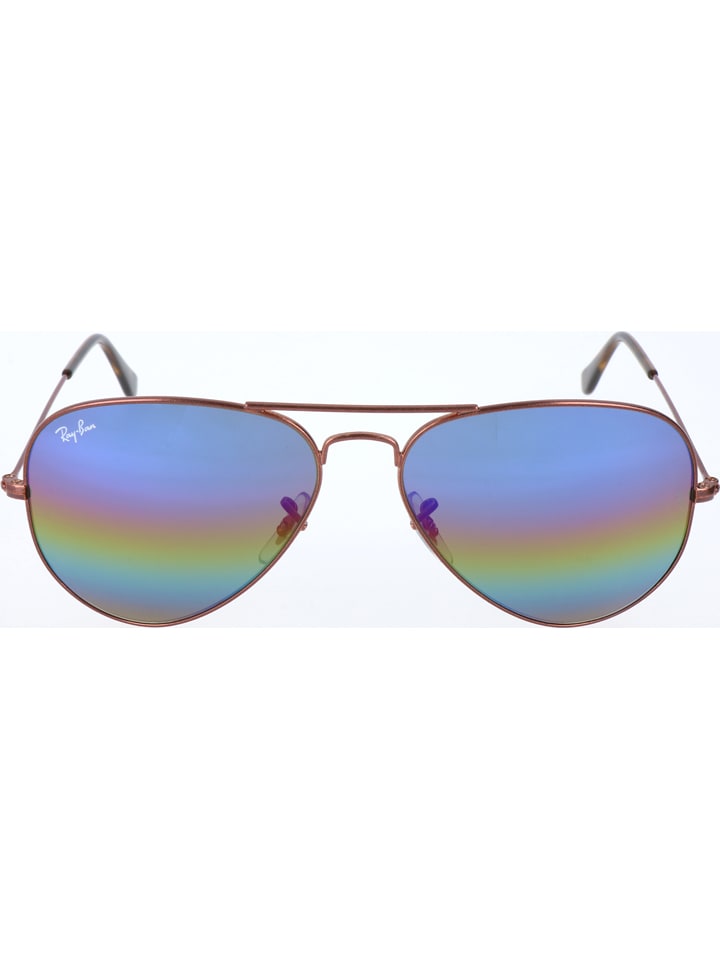 Ray Ban Herren-Sonnenbrille in Rosé günstig kaufen
