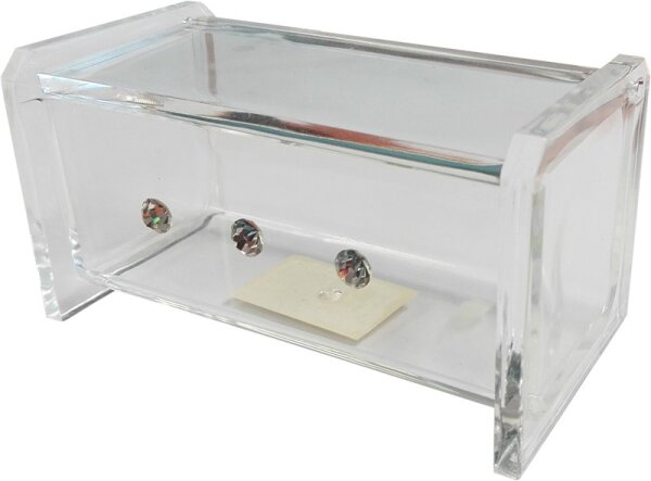 Accentra Wattebox Acryl Diamanten Aufbewahrungsbox