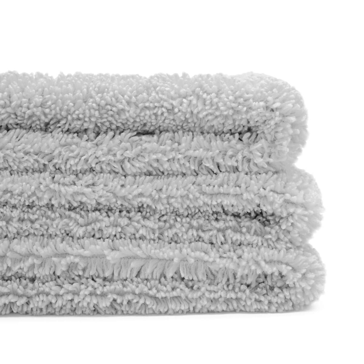 The Collection Dual Pile Mikrofasertuch 420GSM 40×40 ice grau 3Stk.