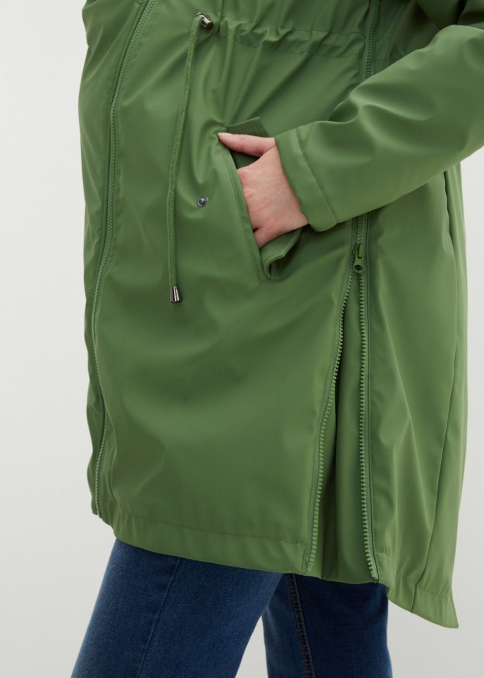 Trage-Jacke / Regen-Umstandsjacke, gefüttert