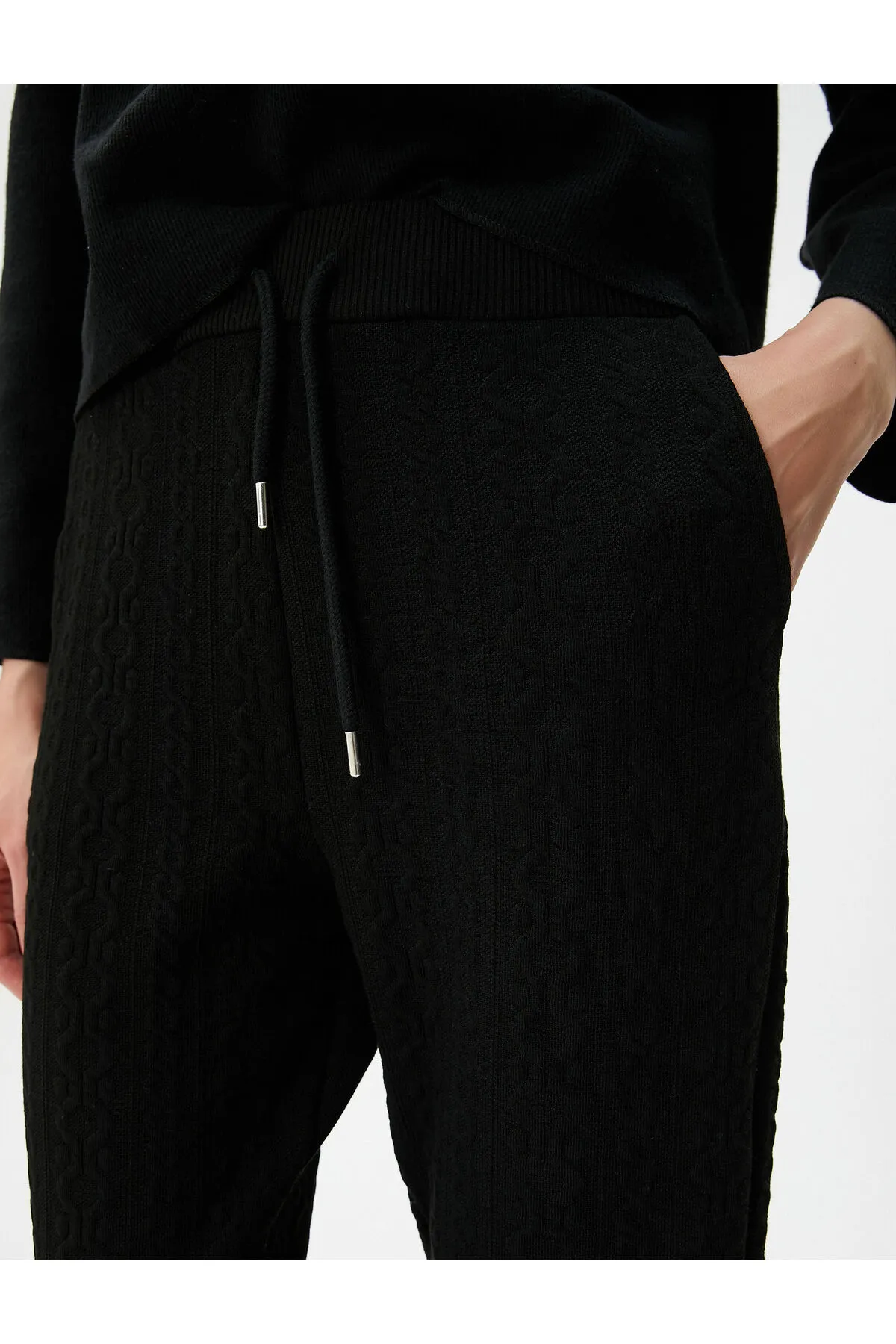 Koton  Jogger-Jogginghose mit strukturierter Taille und Tasche