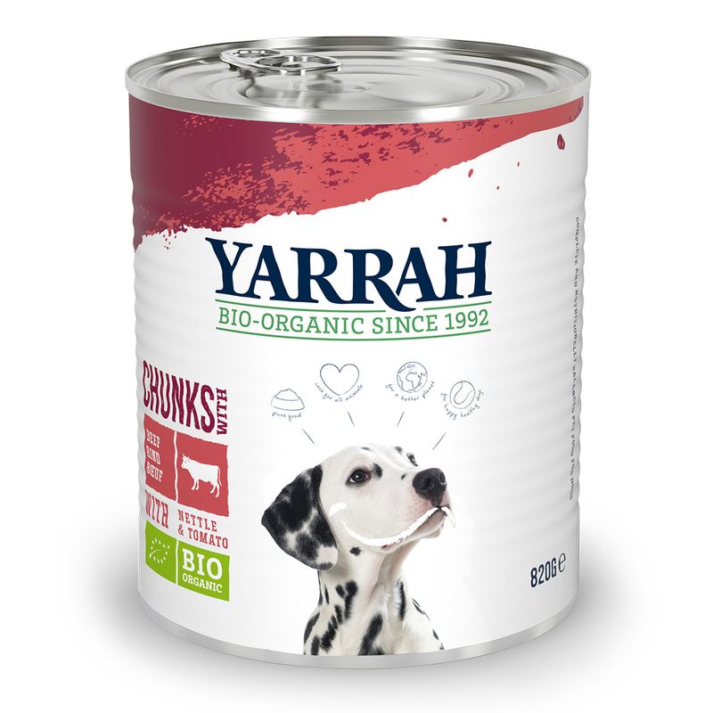 Yarrah Bio Nassfutter Dose 6 x 820 g