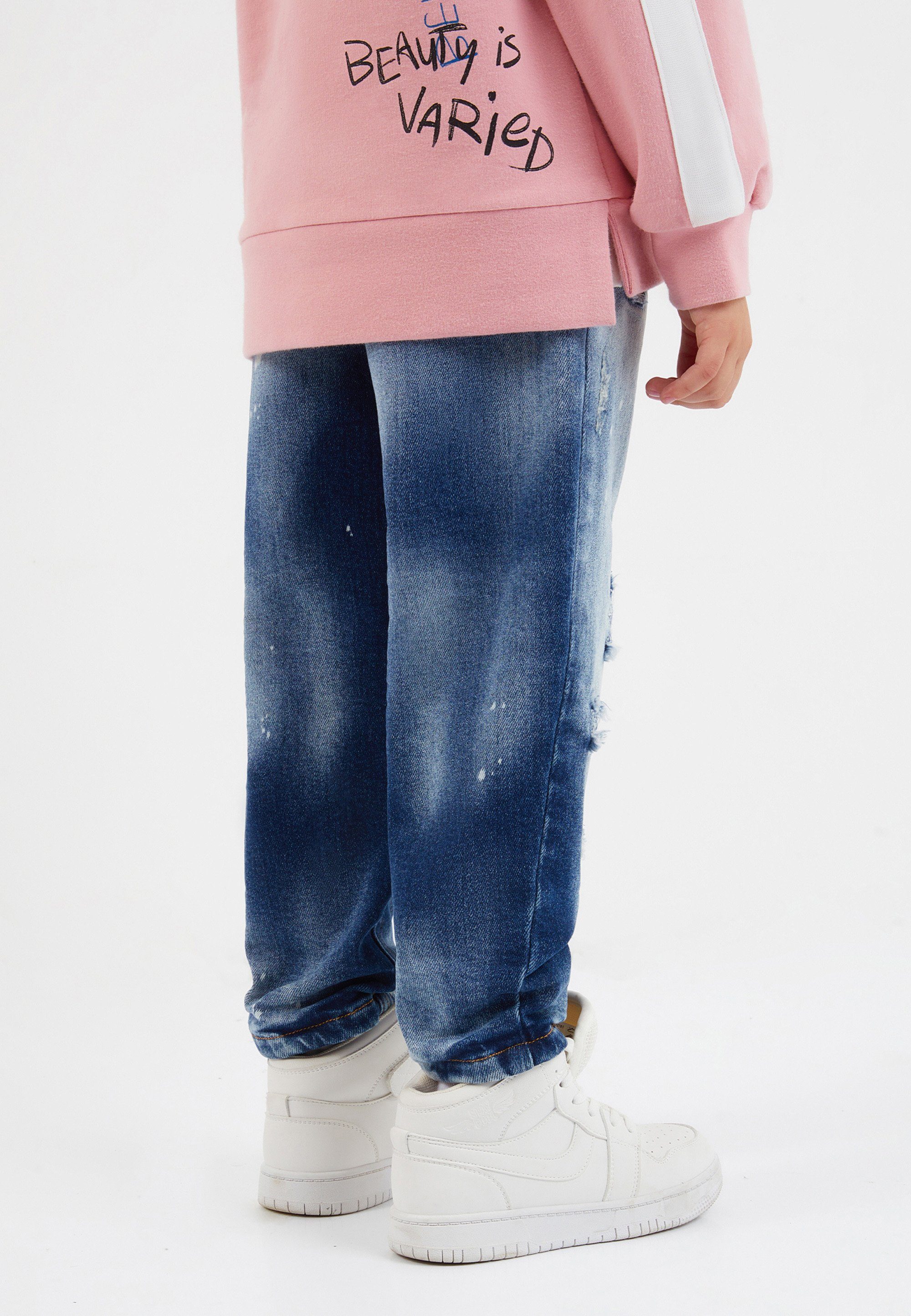 Gulliver Bequeme Jeans mit wärmendem Fleece-Futter