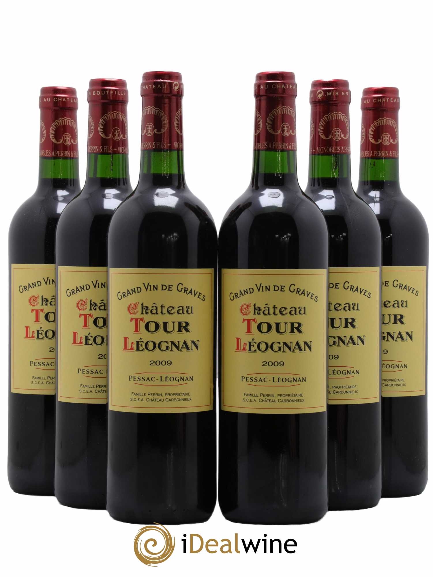 Château Tour Léognan  2009 - Lot de 6 Bouteilles