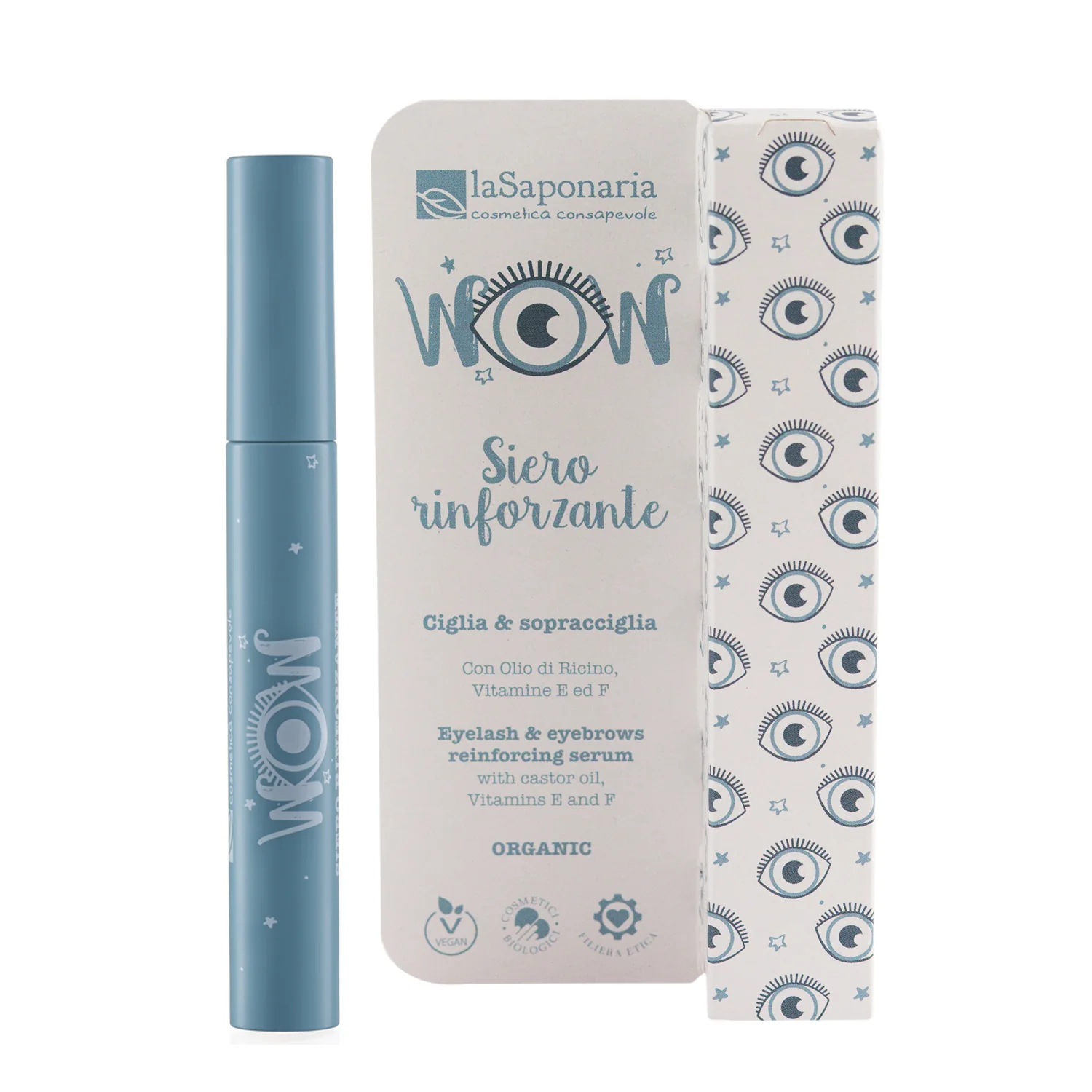 Sérum fortifiant pour cils et sourcils WOW Constitutional Face - Soin des cils