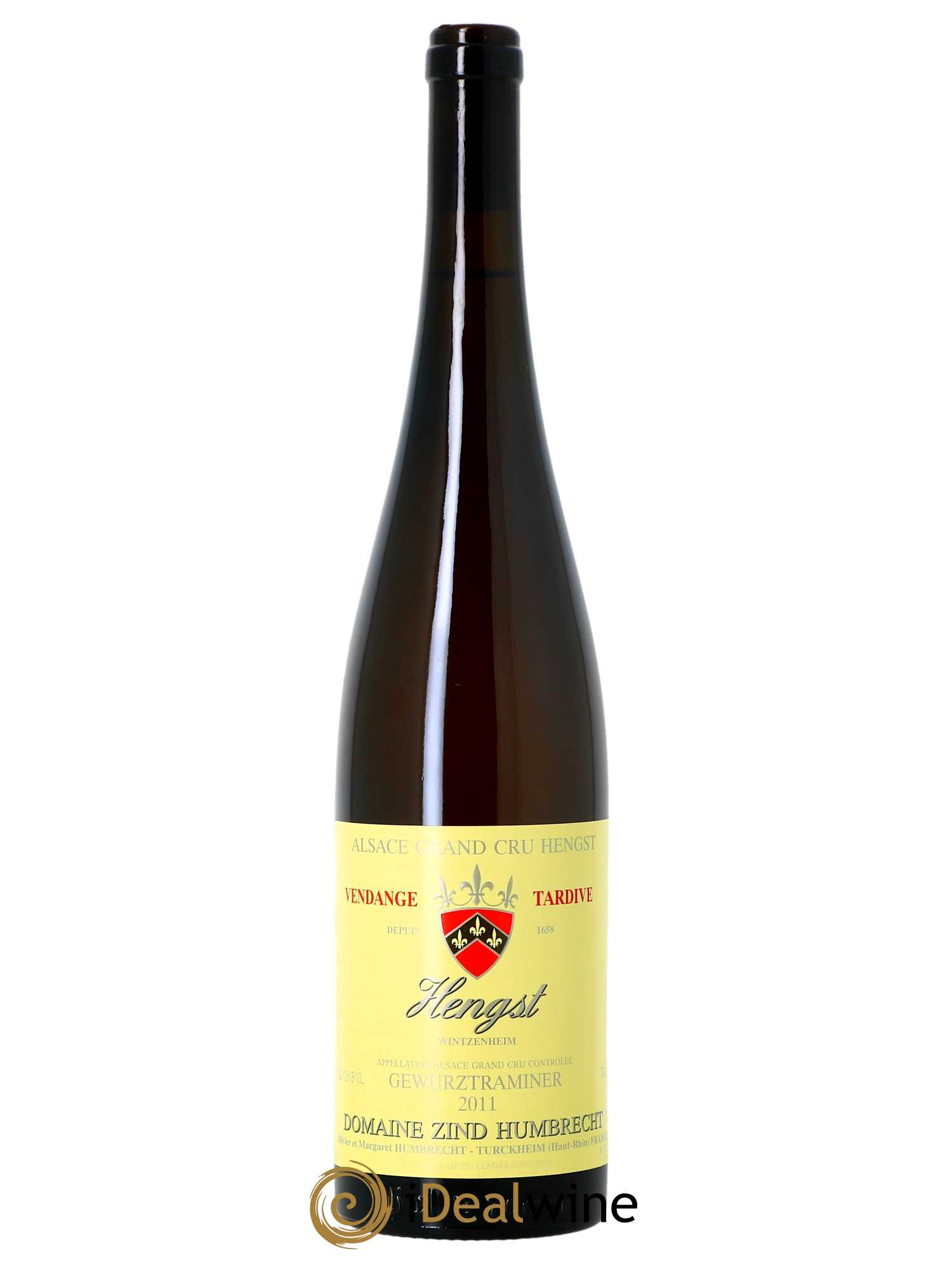 Gewurztraminer Grand Cru Hengst Vendanges Tardives Zind-Humbrecht (Domaine)  2011 - Lot de 1 Bouteille