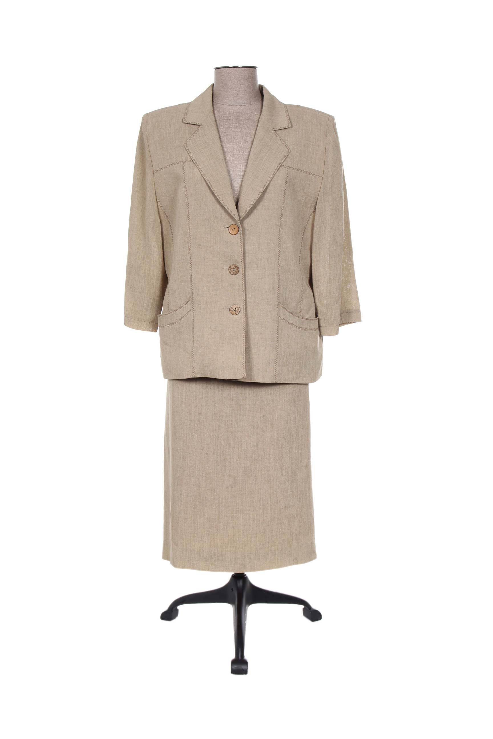 Regine Jupe Veste Femme couleur beige