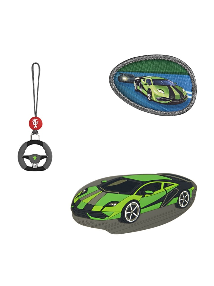 Step by Step Ranzen-Zubehör-Set MAGIC MAGS in Race Car Chuck günstig kaufen onesize