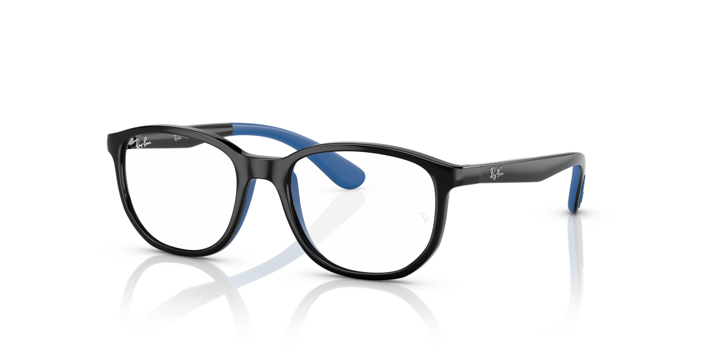 RB1619 OPTICS KIDS - Negru lucios pe albastru
