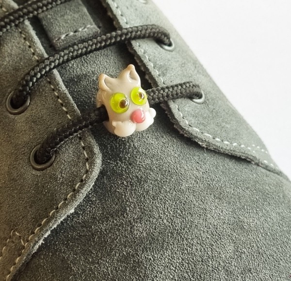 Atelier Schatzmuschel ~ Schuh Perle ~ Katze