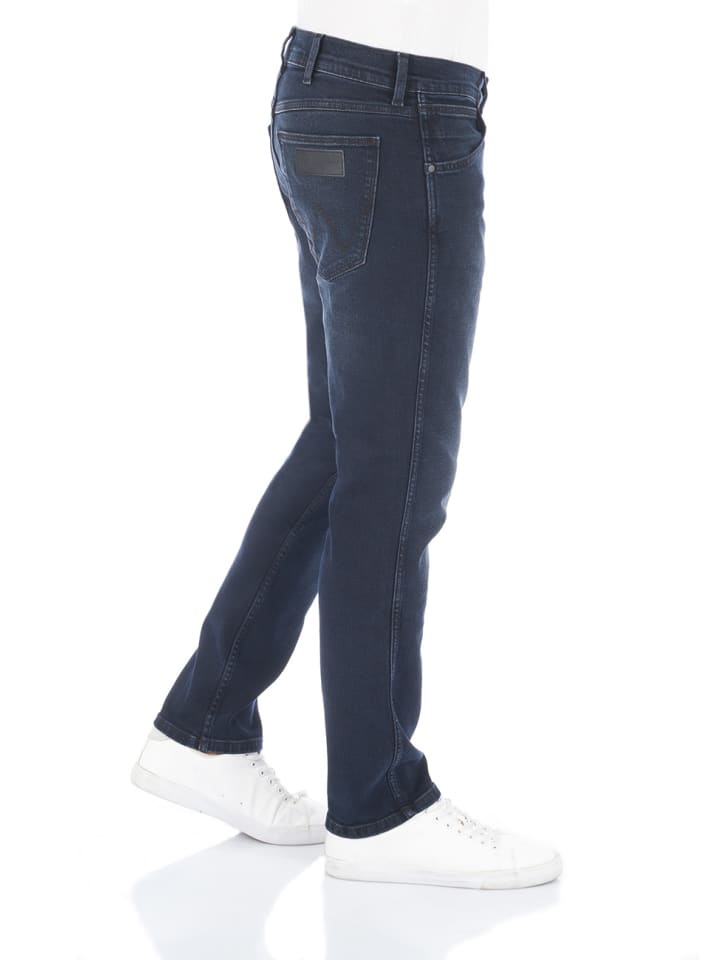 Wrangler Jeans Greensboro regular/straight in Blau günstig kaufen