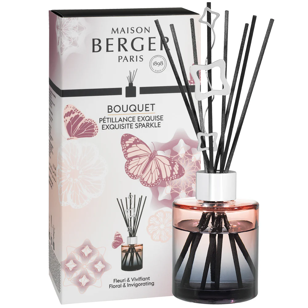 Bouquet Parfumé Lilly Rose - Pétillance Exquise - Parfume Diffuser