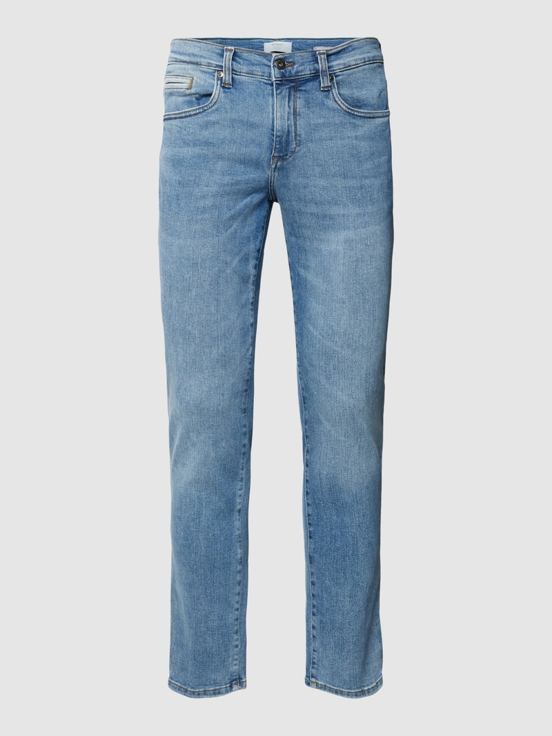 Regular Fit Jeans im 5-Pocket-Design in hellblau