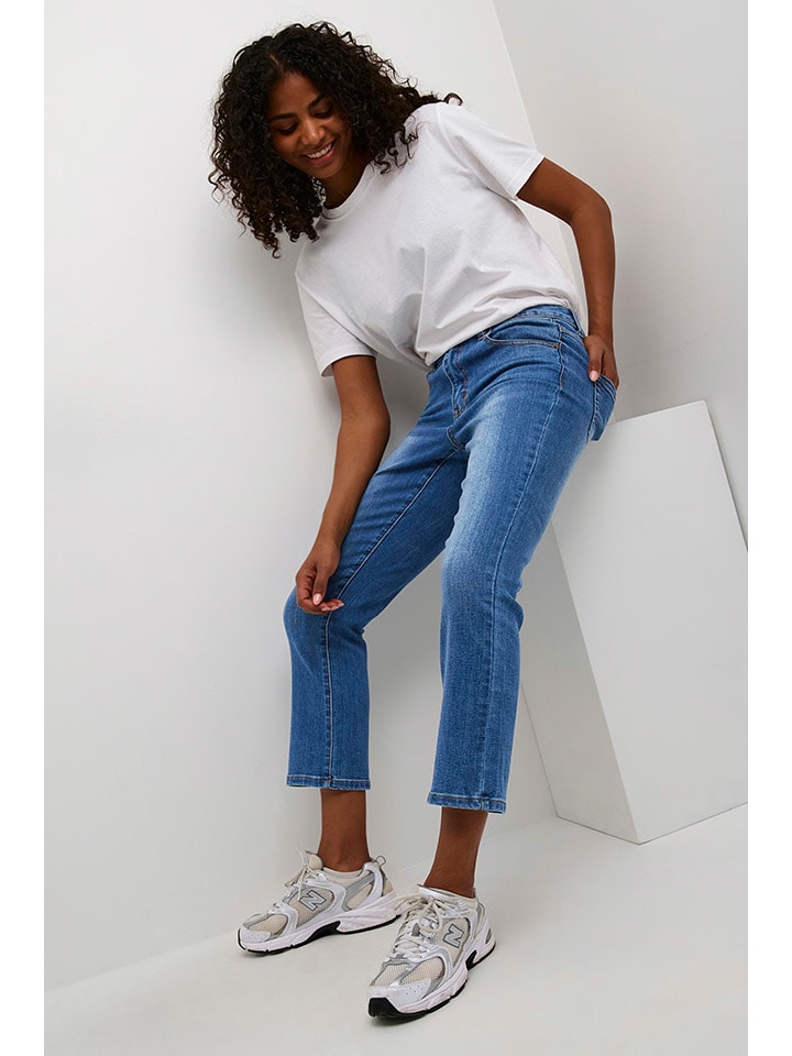 Kaffe Jeans - Regular Fit - in Blau günstig kaufen