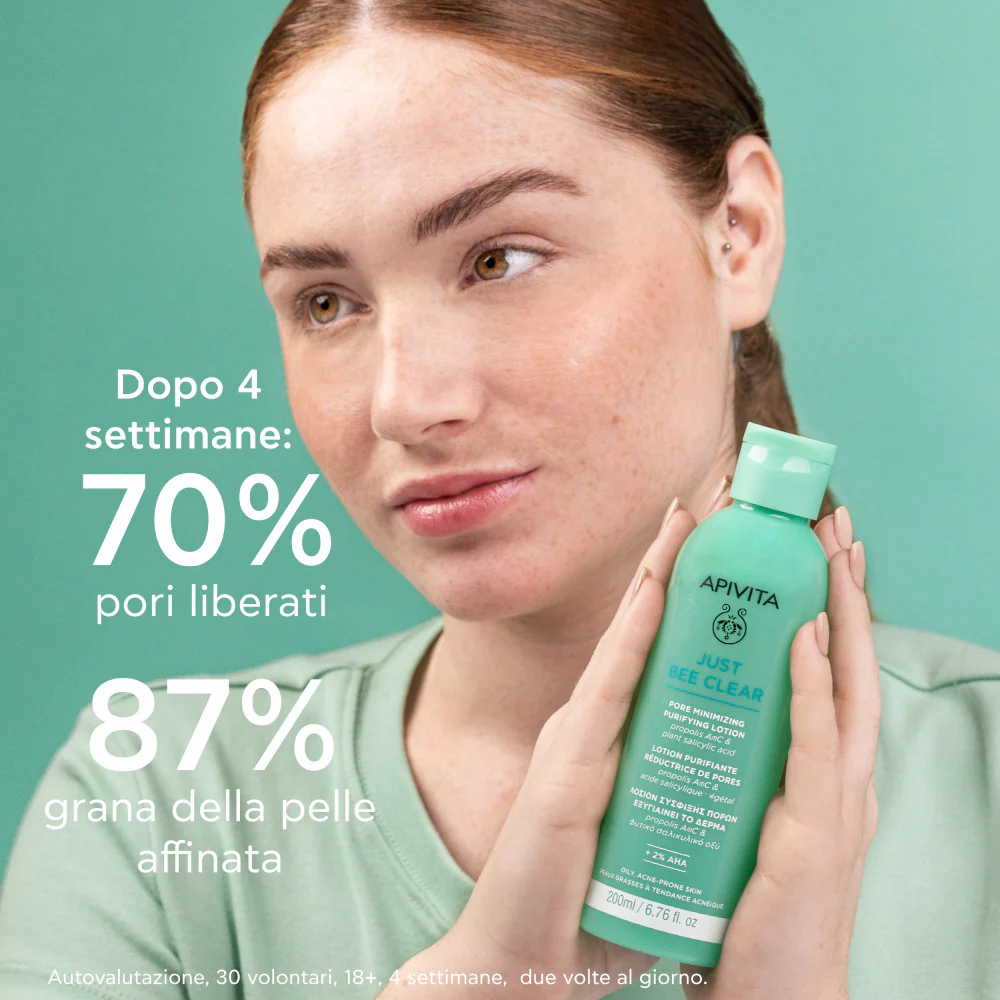 Just Bee Clear Purifying Lotion Minimerer Porer - Ansigts Toner