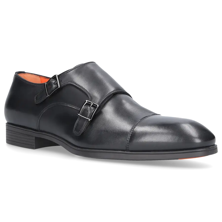 Santoni - Businessschuhe 14549 Kalbsleder - schwarz