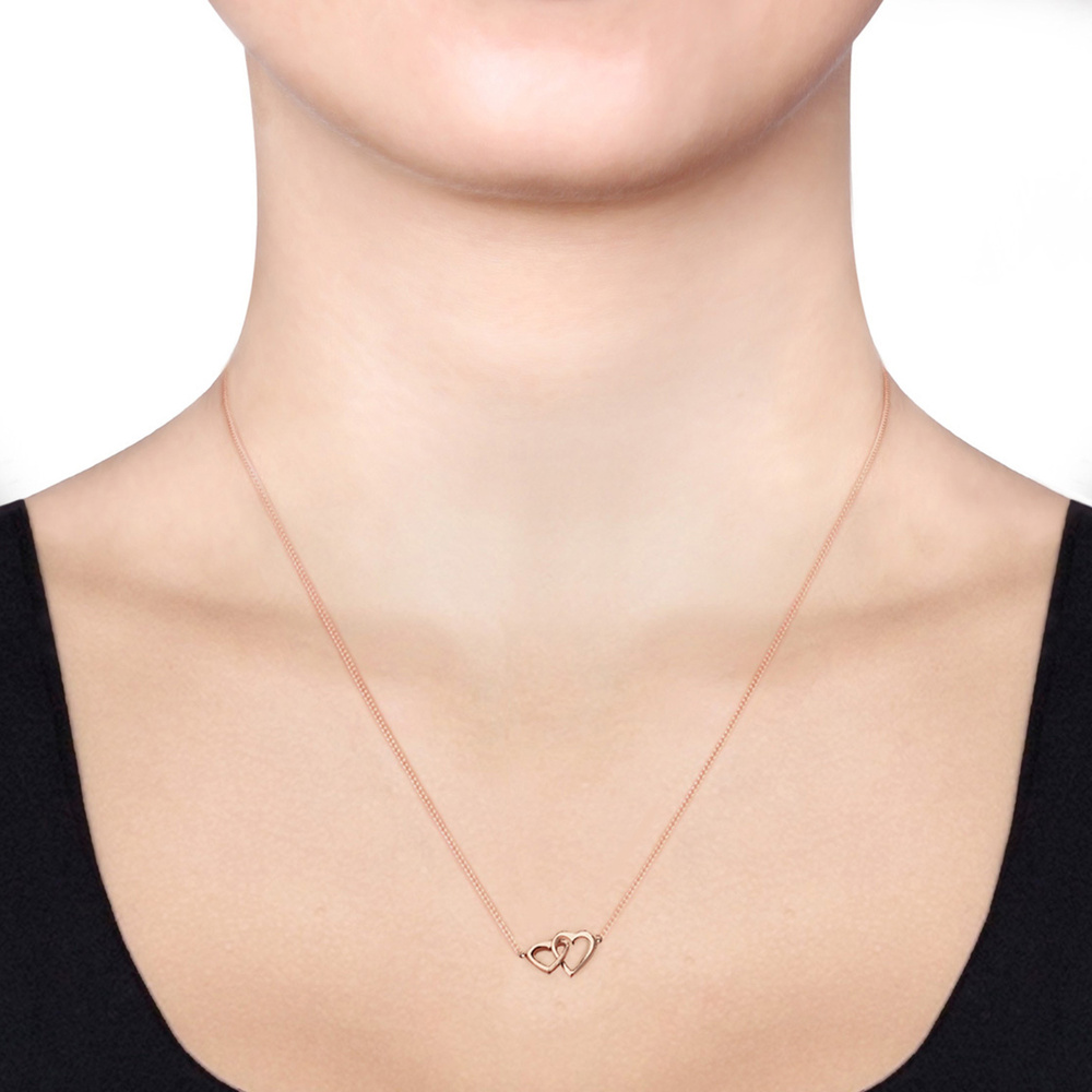 Elli Elli Collier Femme Coeur Attachement - (925/1000) Argent Bijoux