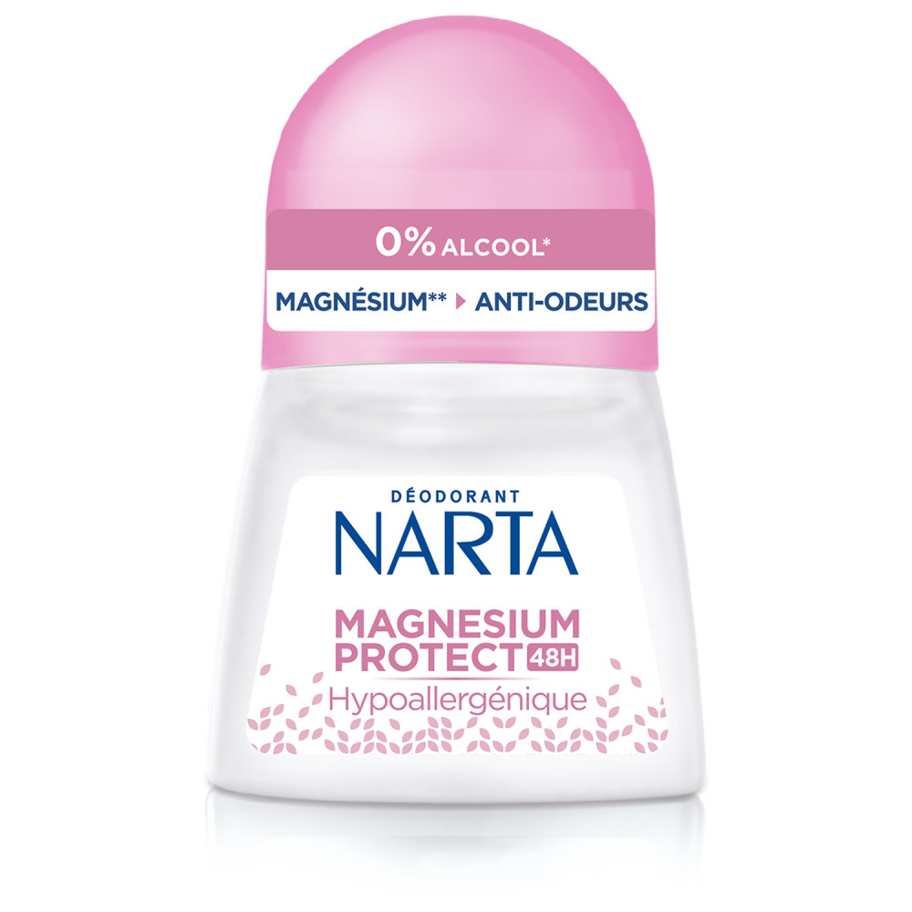 NARTA Narta Magnesium Protect Déodorant Bille Femme Anti-transpirant 48h