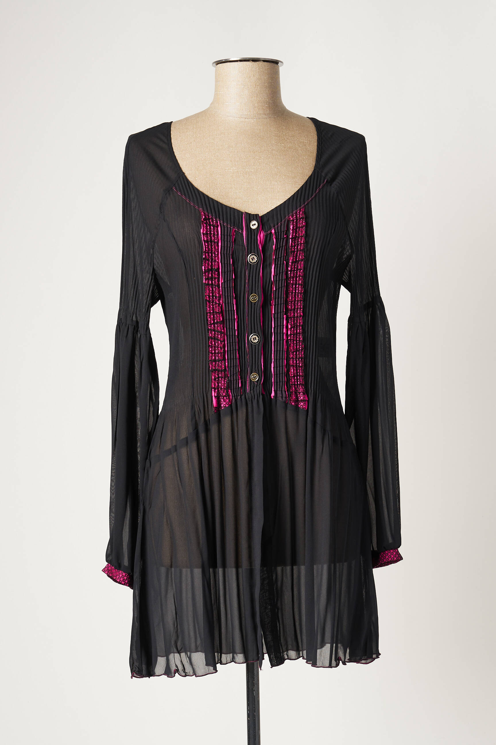 Garella Tuniquemanchelongue Femme couleur noir