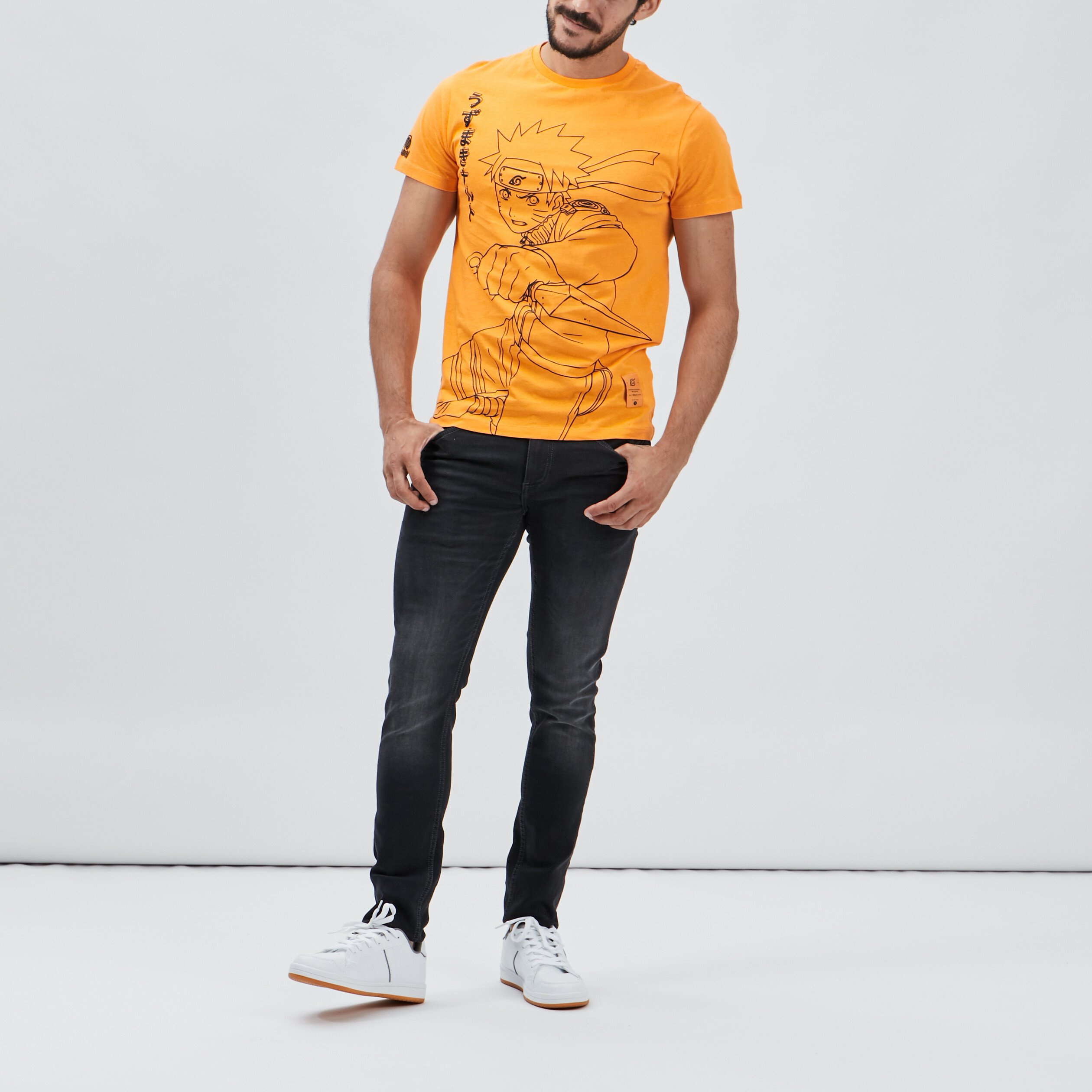 Jeans skinny stretch gris homme | La Halle
