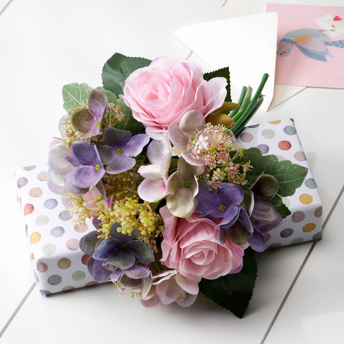 Frühlingsstrauß, rosa, 1 St